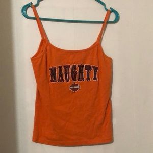 Harley Davidson tank top Naughty but Nice